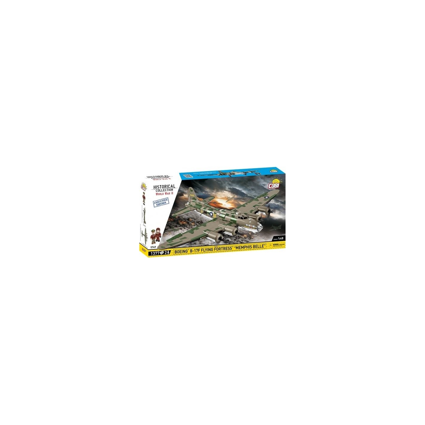 Cobi Klocki Bricks HC WWII BOEING B-17F FLYING FORT. E.E1376