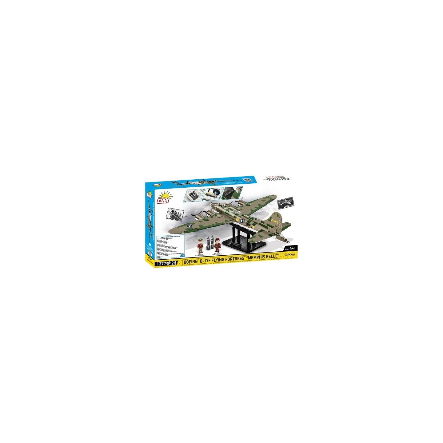 Cobi Klocki Bricks HC WWII BOEING B-17F FLYING FORT. E.E1376