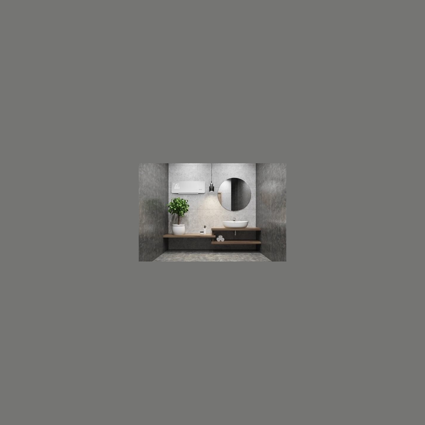 Concept Wall ceramic heater QH4000 white