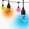 Nanoleaf Essentials Matter Smart Multicolour Outdoor String Lights Starter Kit 15m | 16M+