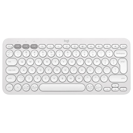 Logitech K380S Bluetooth Keyboard - TONAL WHITE - US INT'L