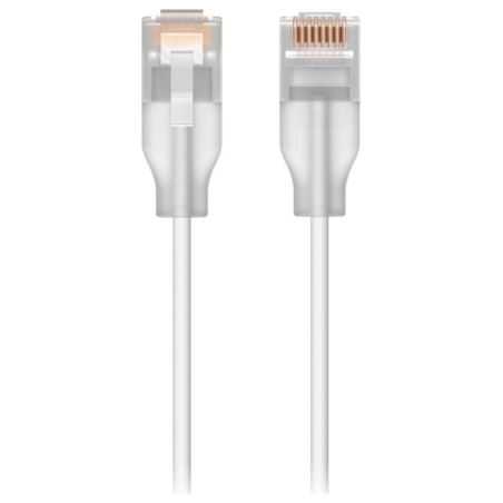 Ubiquiti UACC-Cable-Patch-EL-0.15M-W UniFi Etherlighting Patch Cable, Translucent booted RJ45 for optimal Etherlighting brightne