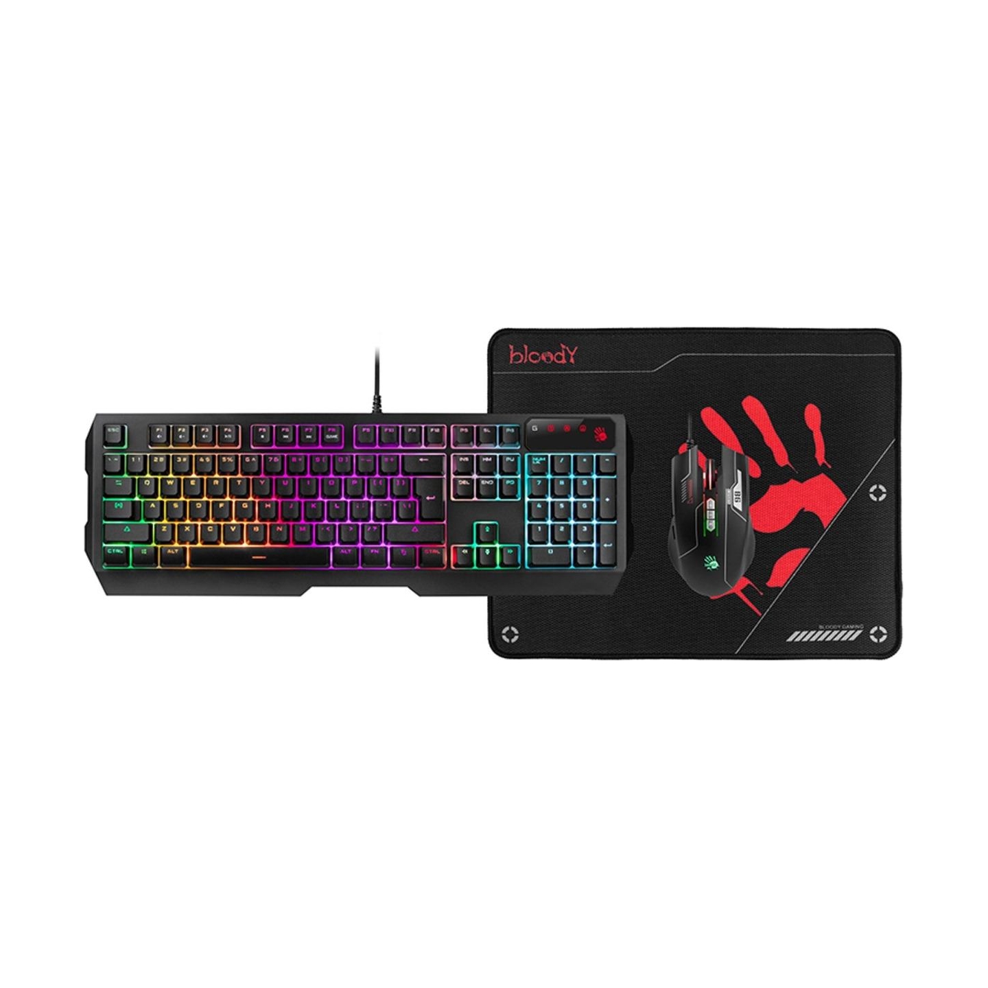 A4Tech BLOODY USB keyboard+mouse+pad