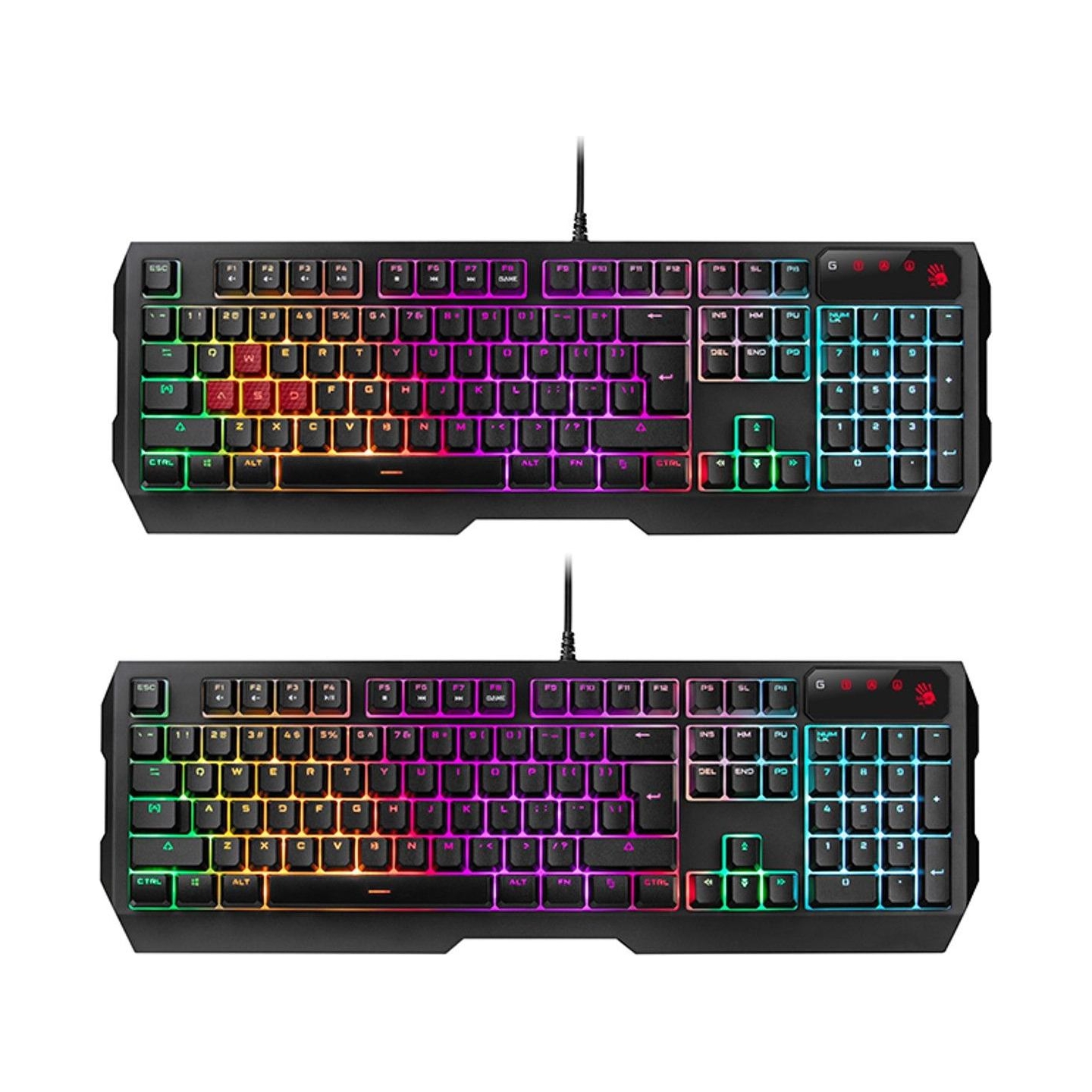 A4Tech BLOODY USB keyboard+mouse+pad