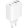 Gembird 4-port 40 W GaN USB PowerDelivery fast charger, White | TA-UC-2A2C-PD40-01-W | 2 x 4 pin USB Type A, 2 x 24 pin USB-C