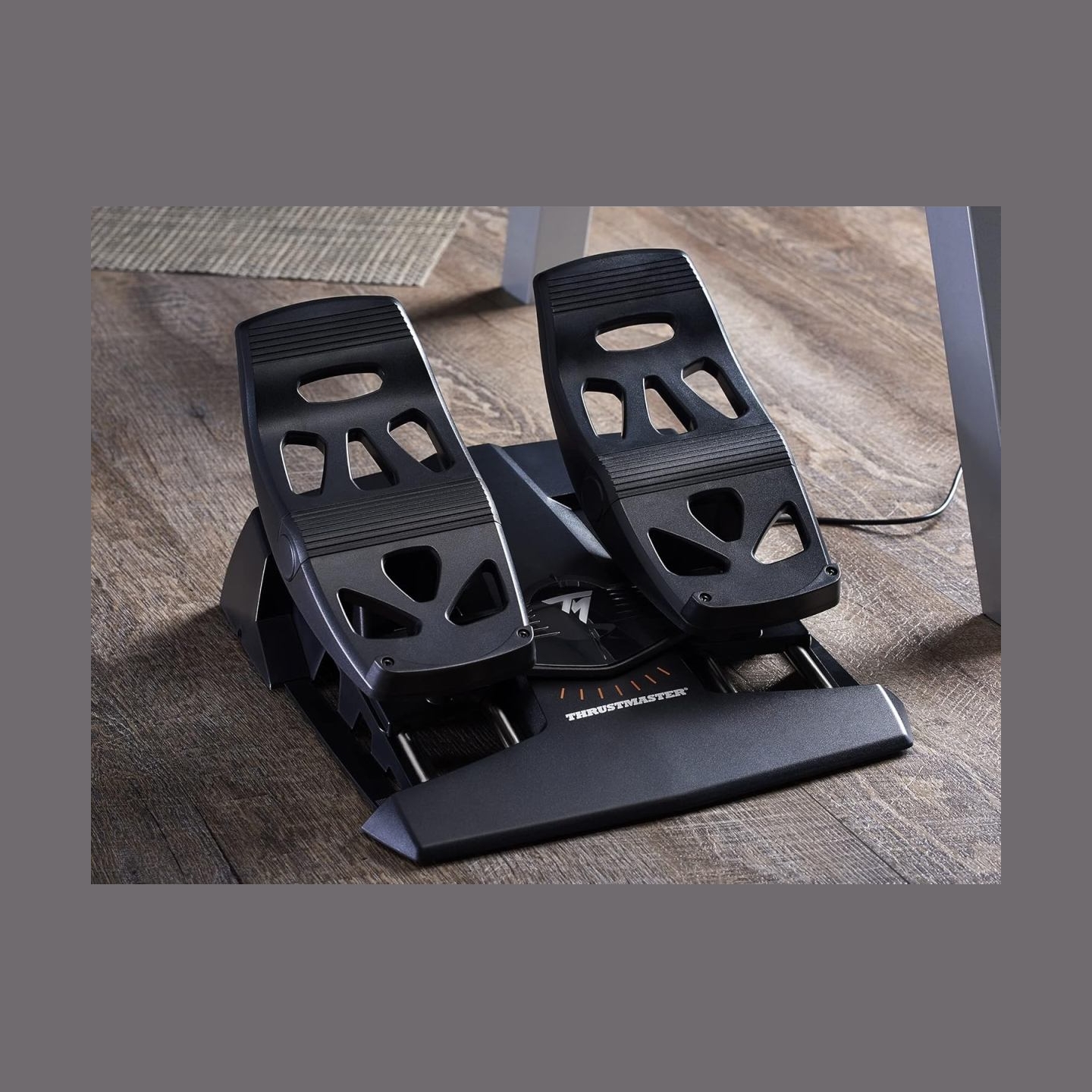 Thrustmaster Pedals | TFRP Rudder | Black