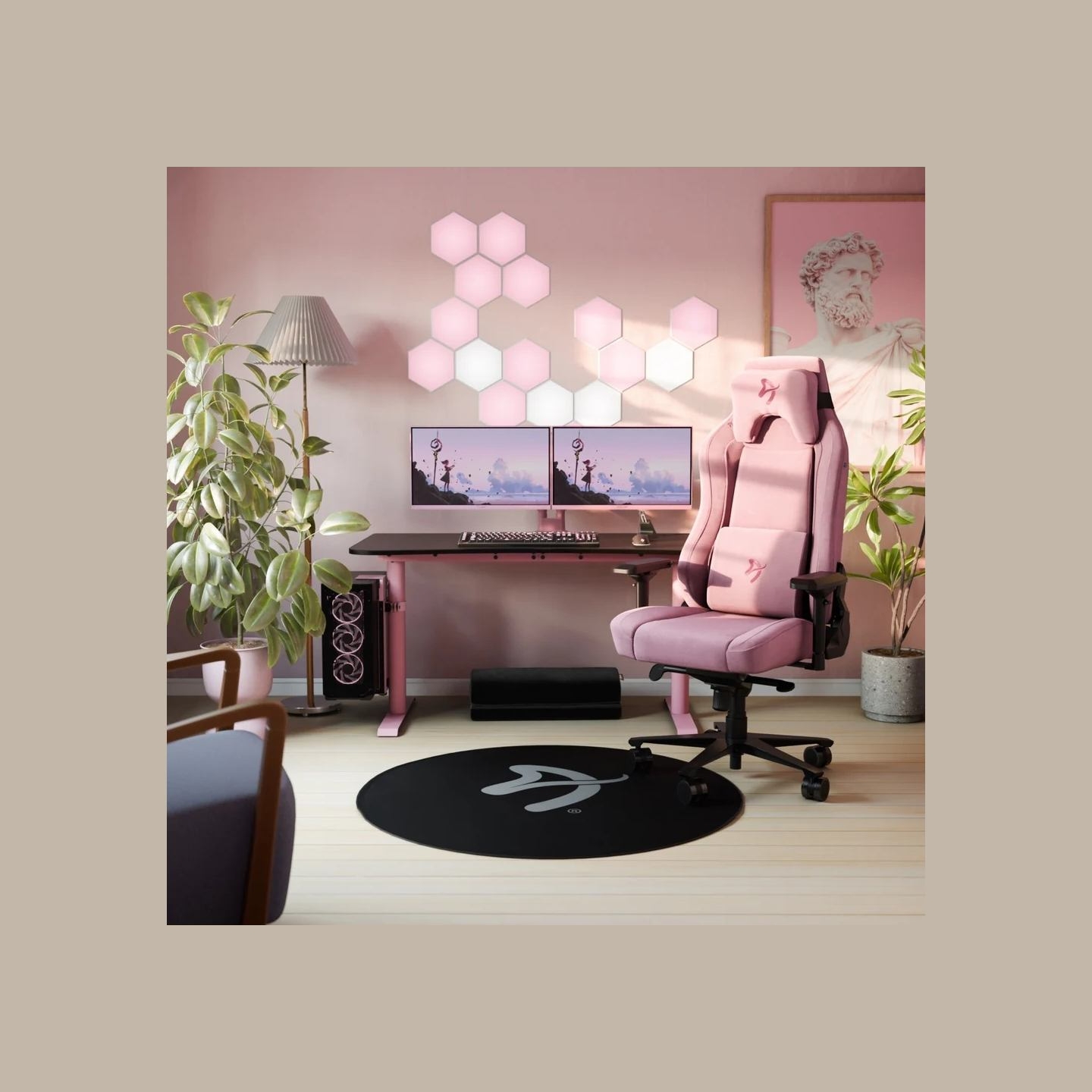 Arozzi | Nova | 24 " | IPS | 16:9 | 200 Hz | 1 ms | 1920 x 1080 pixels | 300 cd/m² | HDMI ports quantity 1 | Pink