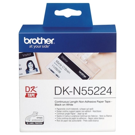 Brother DKN55224 NON AD. PAPER TAPE 54MM