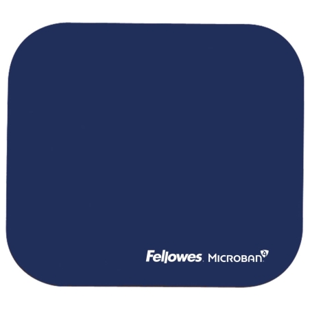 Fellowes MOUSE PAD MICROBAN/BLUE 5933805 FELLOWES