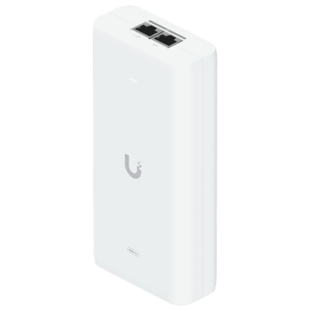 Ubiquiti UniFi 10G PoE+++ Adapter (90W), can power UniFi PoE+++ devices, reduce dependency on PoE switch power, and provide a Mu