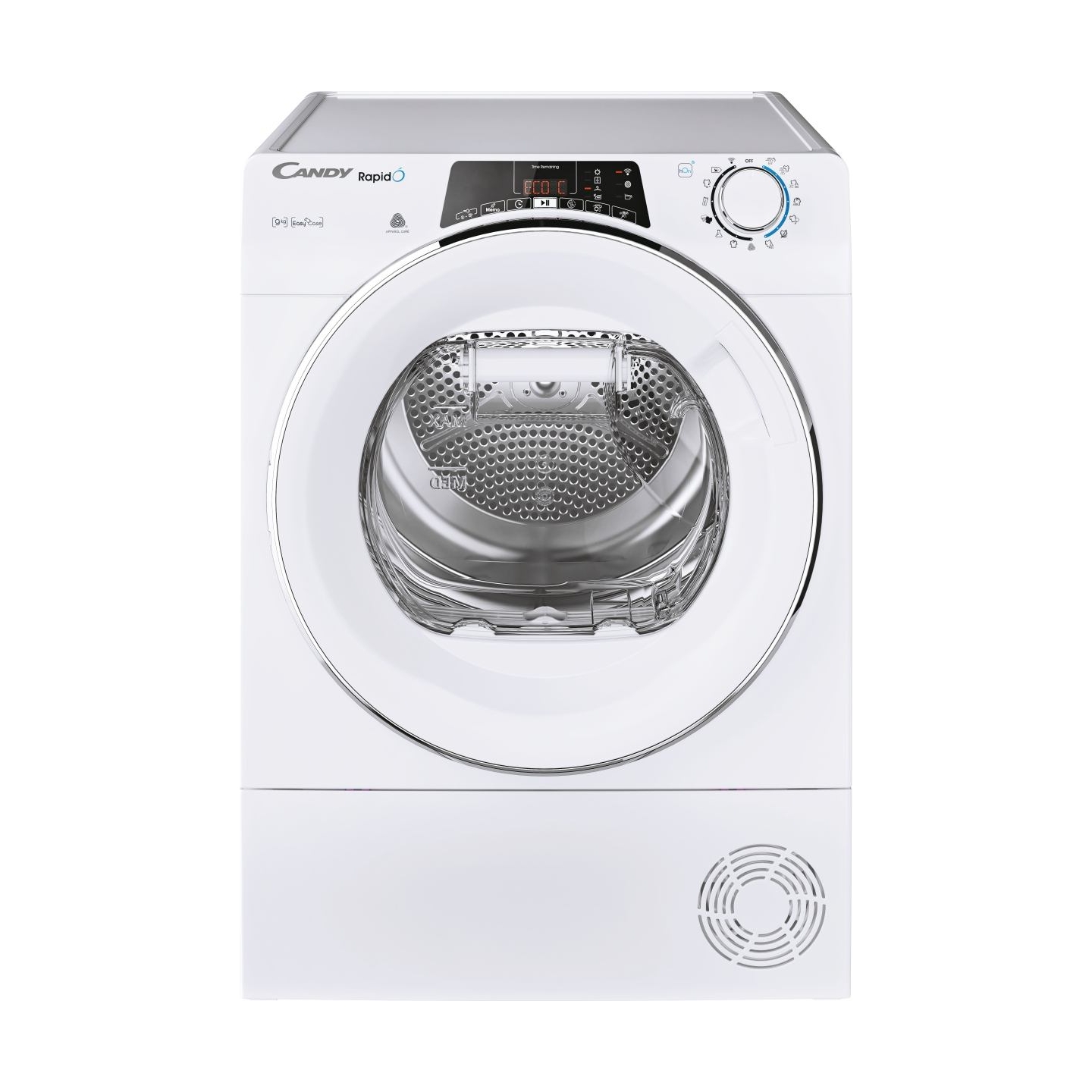 Candy | Dryer Machine | ROE H9A2TCEX-S | Energy efficiency class A++ | Front loading | 9 kg | Heat pump | Big Digit | Depth 58.5