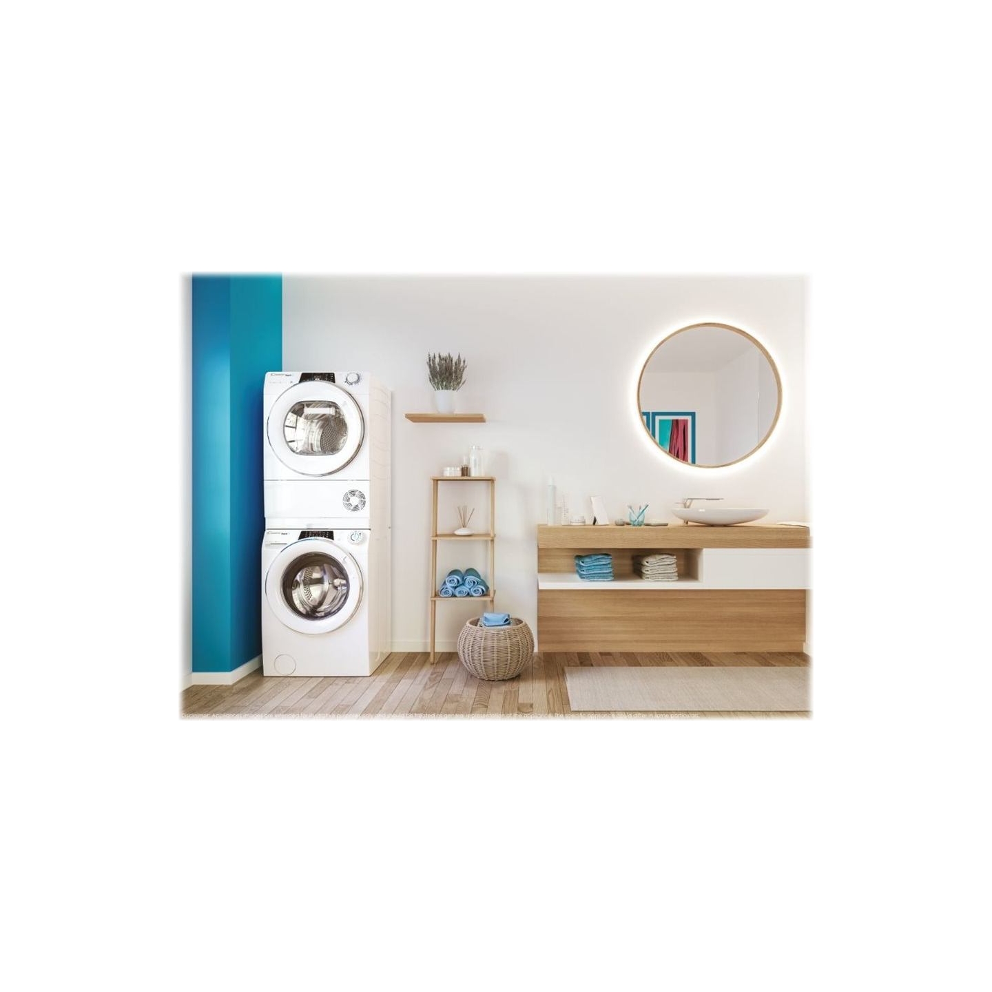 Candy | Dryer Machine | ROE H9A2TCEX-S | Energy efficiency class A++ | Front loading | 9 kg | Heat pump | Big Digit | Depth 58.5