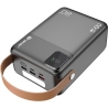 Tracer 47826 Prime-V8 80000mAh QC22.5W+PD20W Power Bank, Black