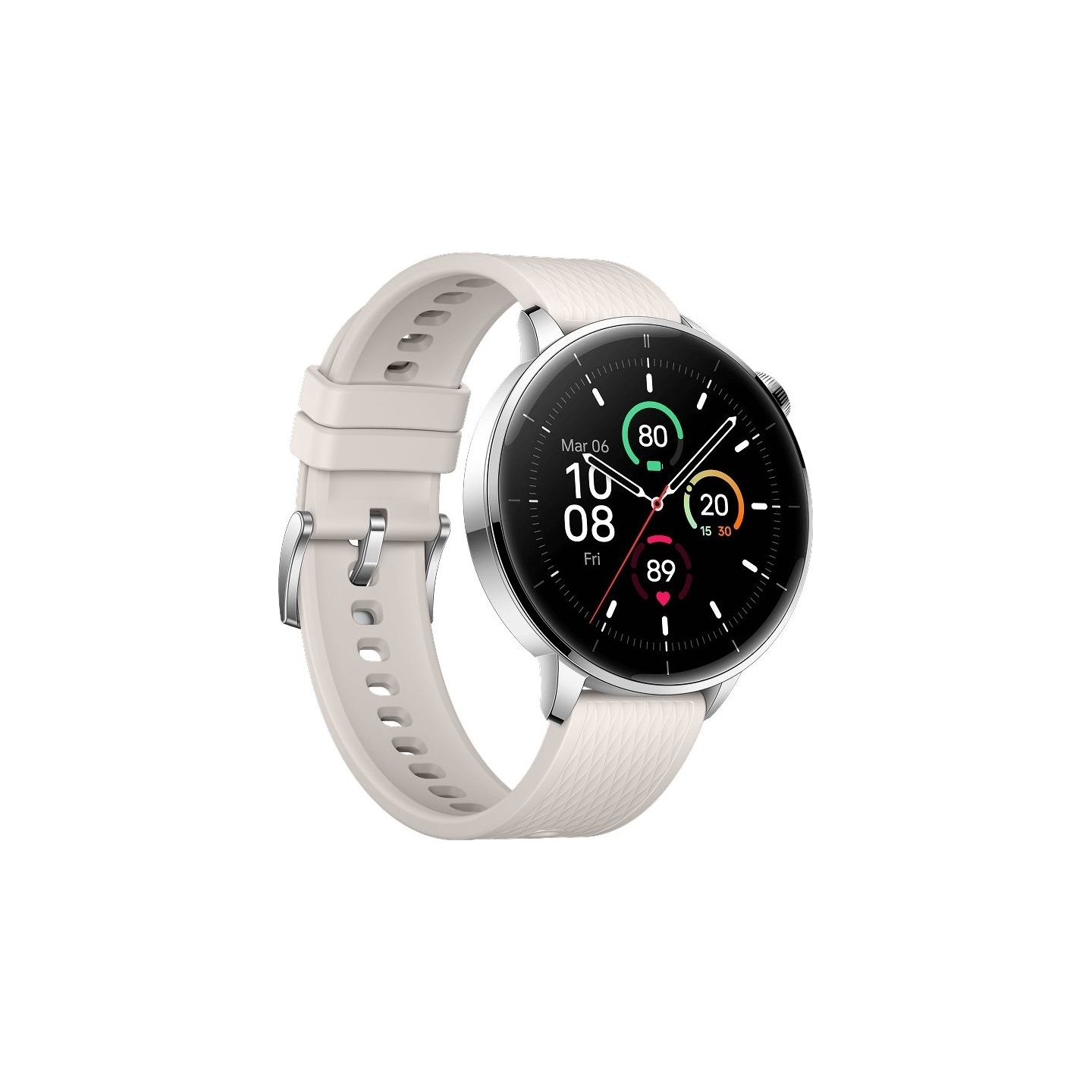 Oneplus Watch 3 (43mm) | Smart watch | GPS (satellite) | AMOLED | 1.32" | Silver Steel
