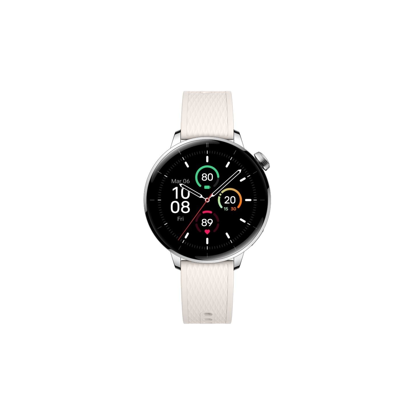 Oneplus Watch 3 (43mm) | Smart watch | GPS (satellite) | AMOLED | 1.32" | Silver Steel