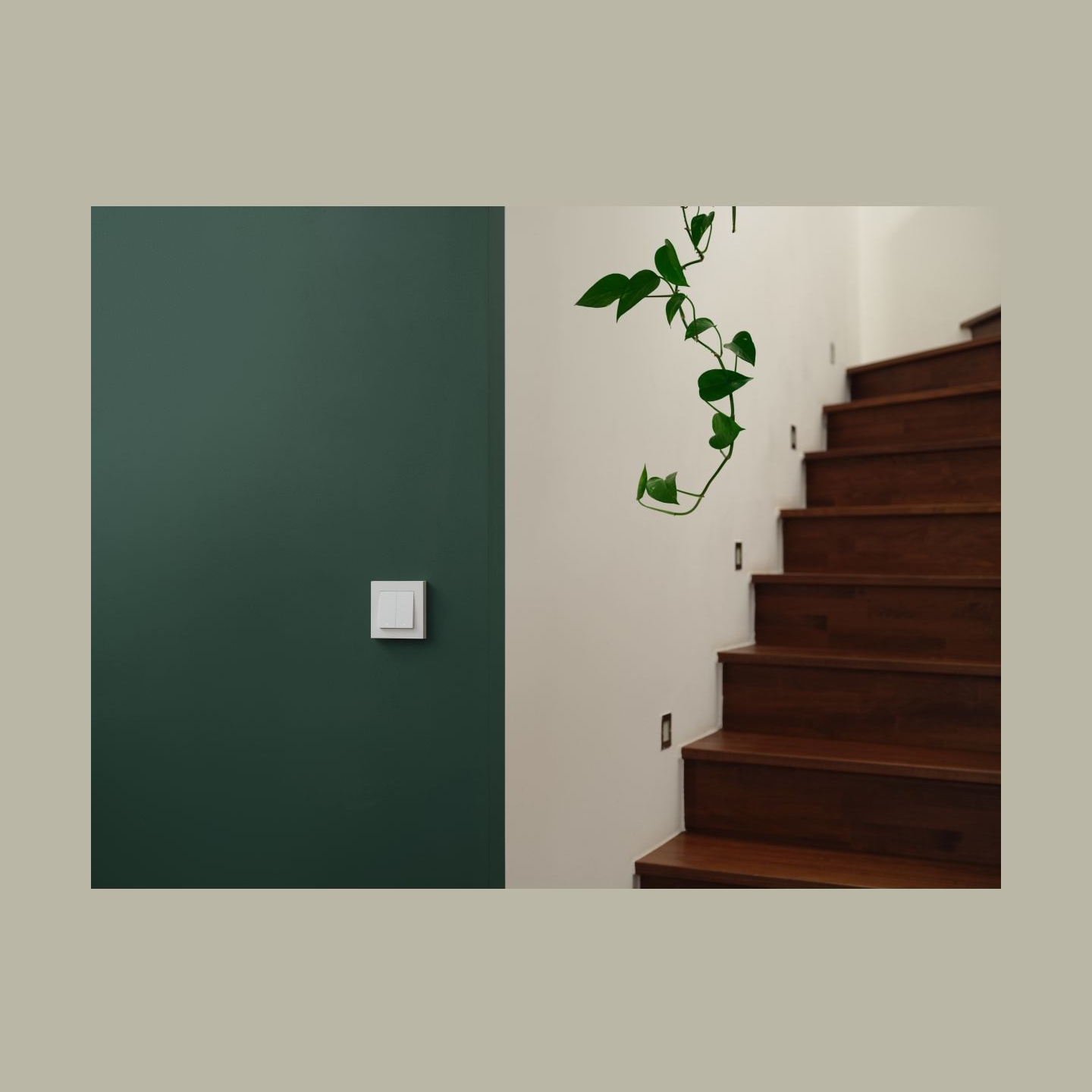 Osram SMART+ MATTER Wall Switch 2 Channel | White