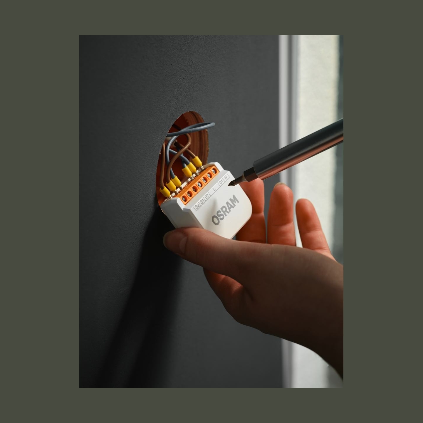 Osram SMART+ WIFI Switch Module 2 Channel | White