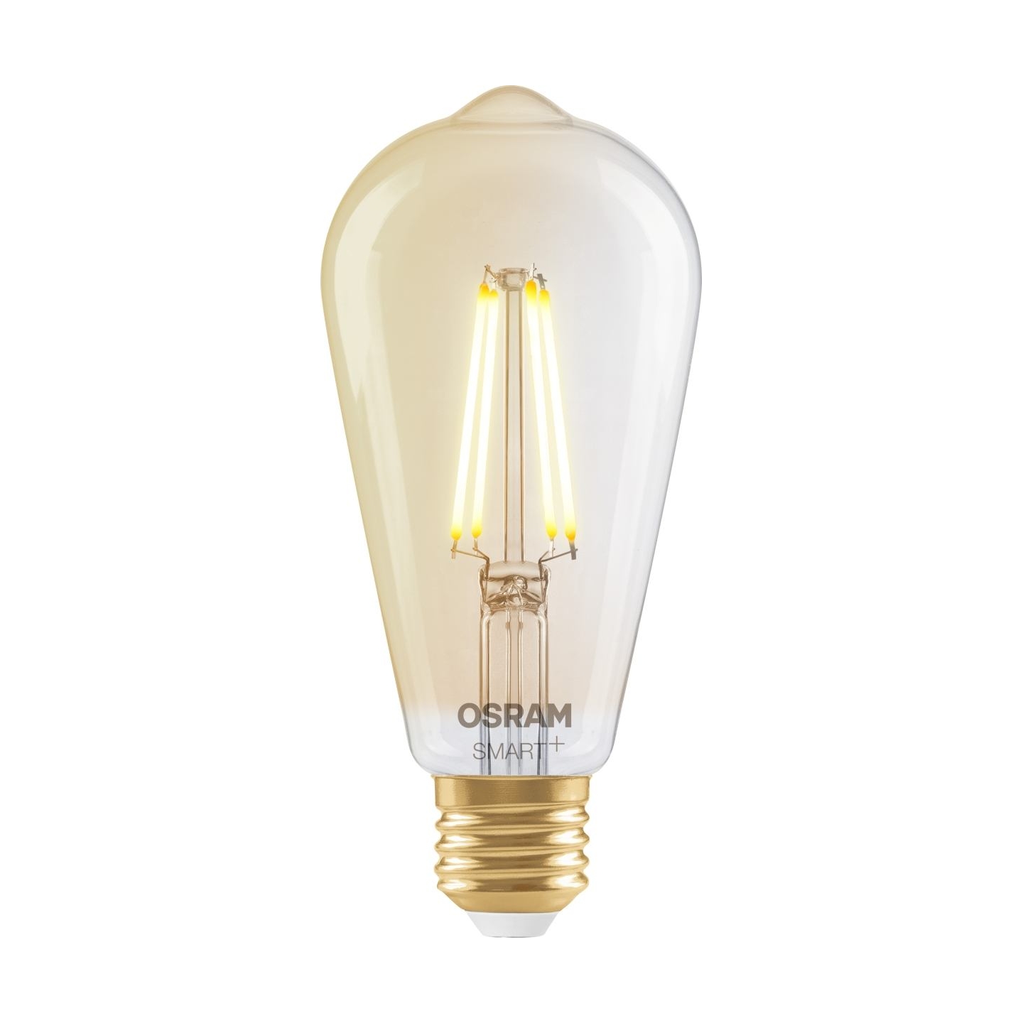 Osram SMART+ MATTER Filament Dimmable Classic Edison 53 824 Gold | E27 | 6 W | Warm White | Wi-Fi