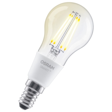 Osram SMART+ MATTER Filament Dimmable Classic P40 827 | E14 | 4 W | Warm White | Wi-Fi