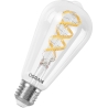 Osram SMART+ MATTER Filament Multicolor Classic Edison 40 | E27 | 4.8 W | RGBW | Wi-Fi