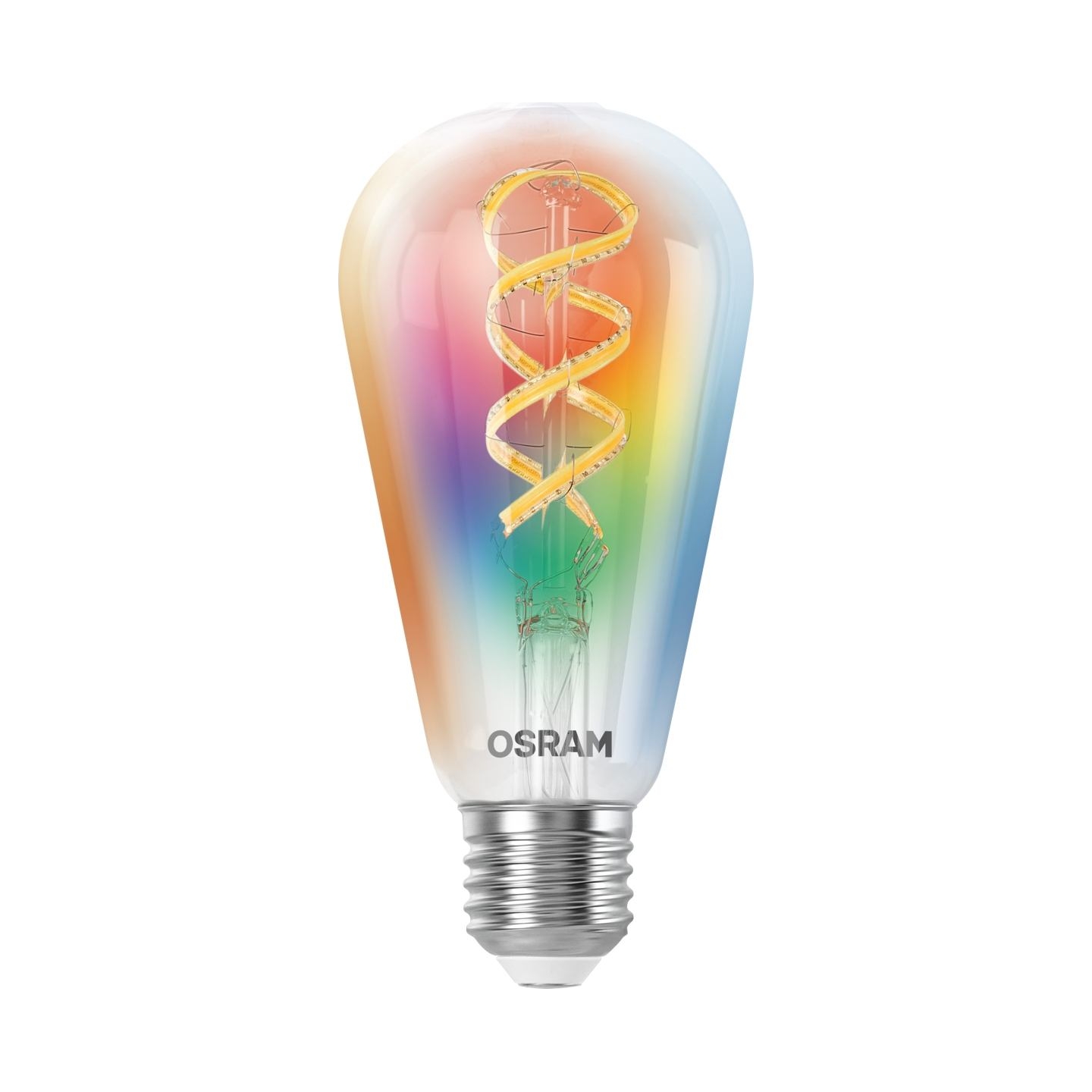Osram SMART+ MATTER Filament Multicolor Classic Edison 40 | E27 | 4.8 W | RGBW | Wi-Fi