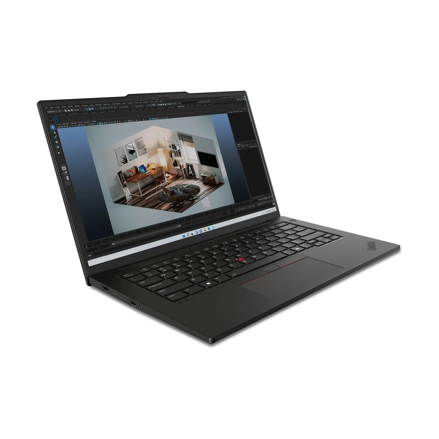 Lenovo ThinkPad P14s Gen 5 MOBILE WORKSTATION Core™ Ultra 7 155H 2TB SSD 96GB 14.5" 3K (3072x1920) WIN11 Pro NVIDIA® RTX 500 Ada