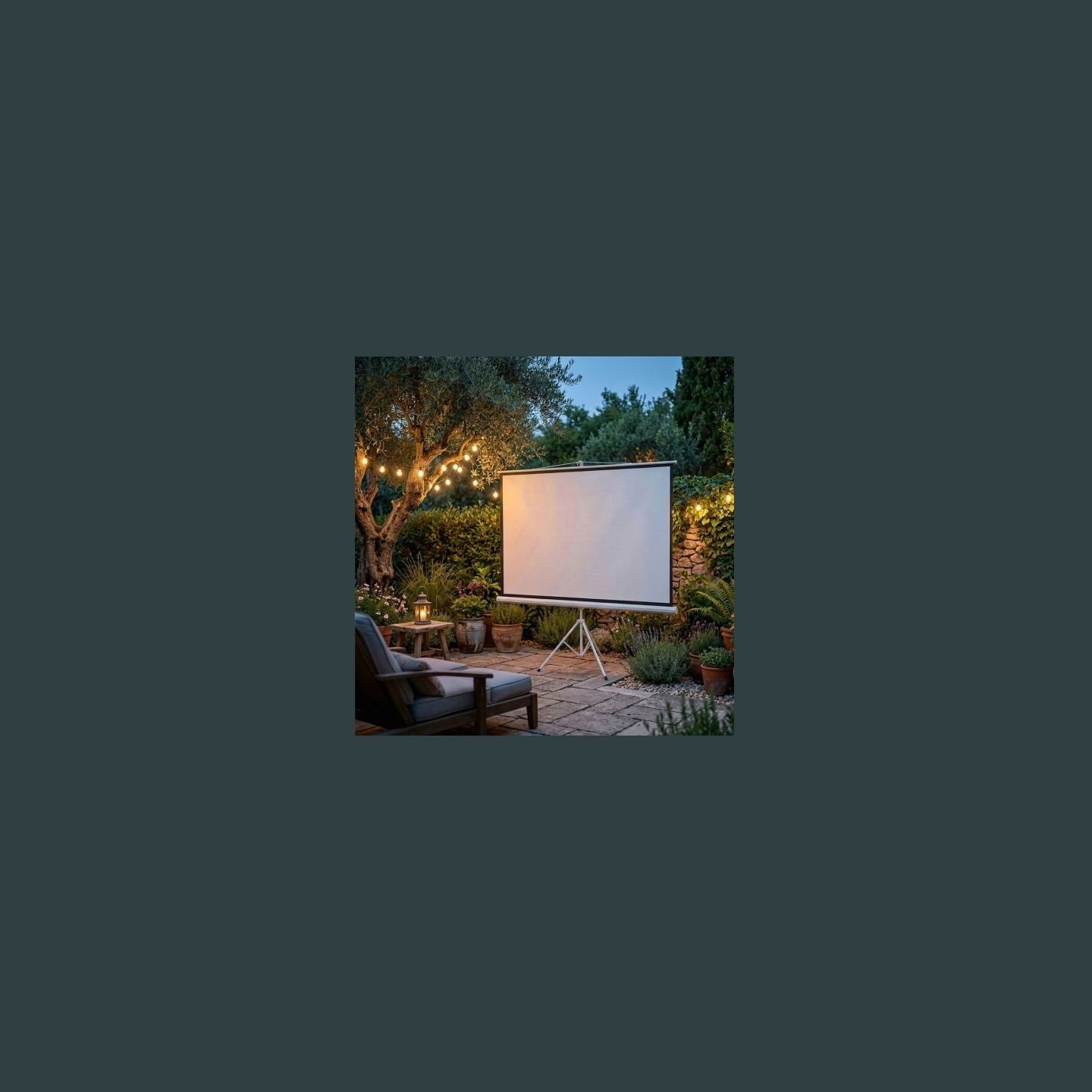 Maclean Projection Screen MC-608 on stand 120 "4: 3 240x180