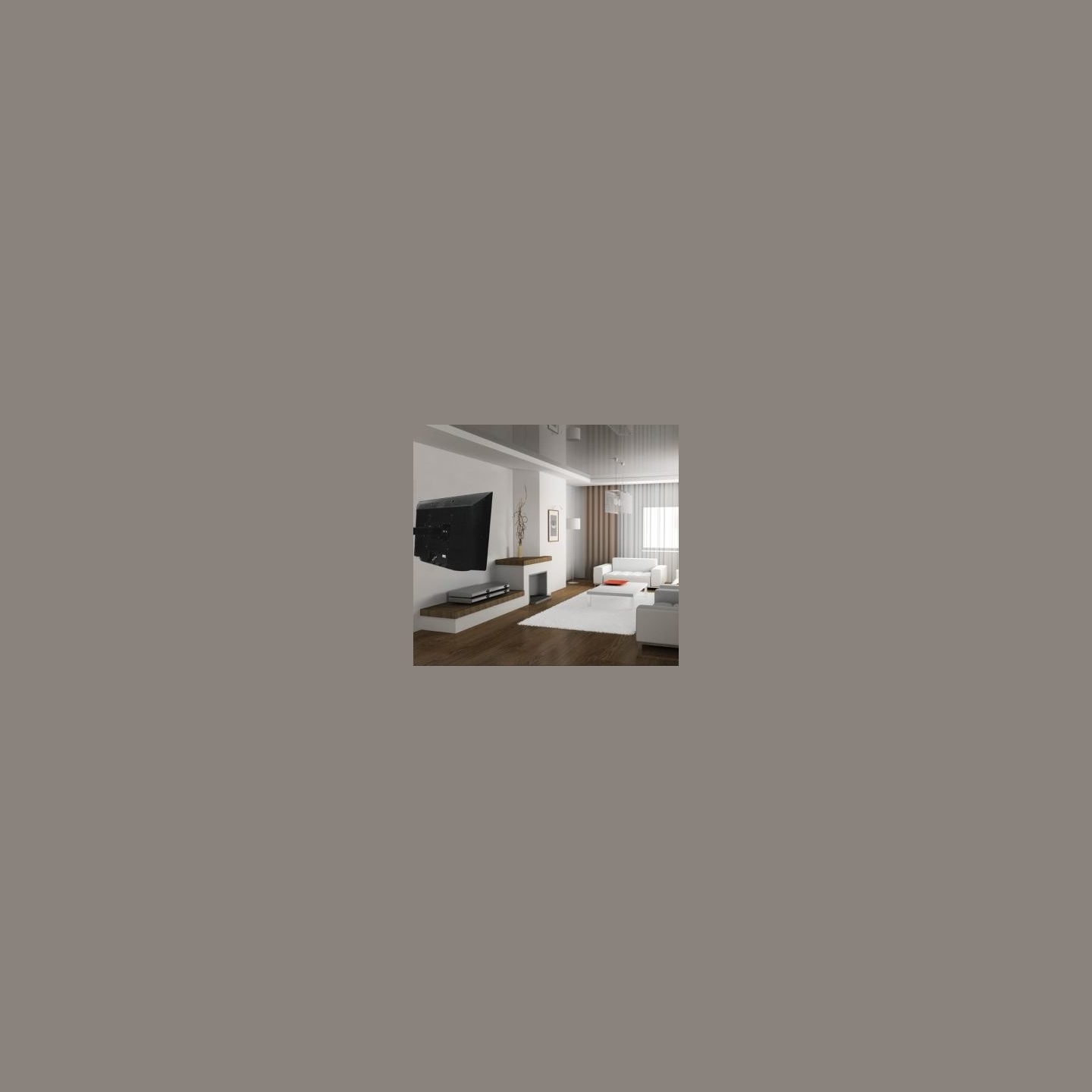 B-Tech Av FLAT SCREEN WALL MOUNT WITH SINGLE ARM (VESA 200)