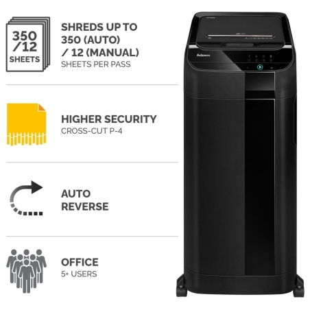 Fellowes SHREDDER AUTOMAX 350C/4964101 FELLOWES