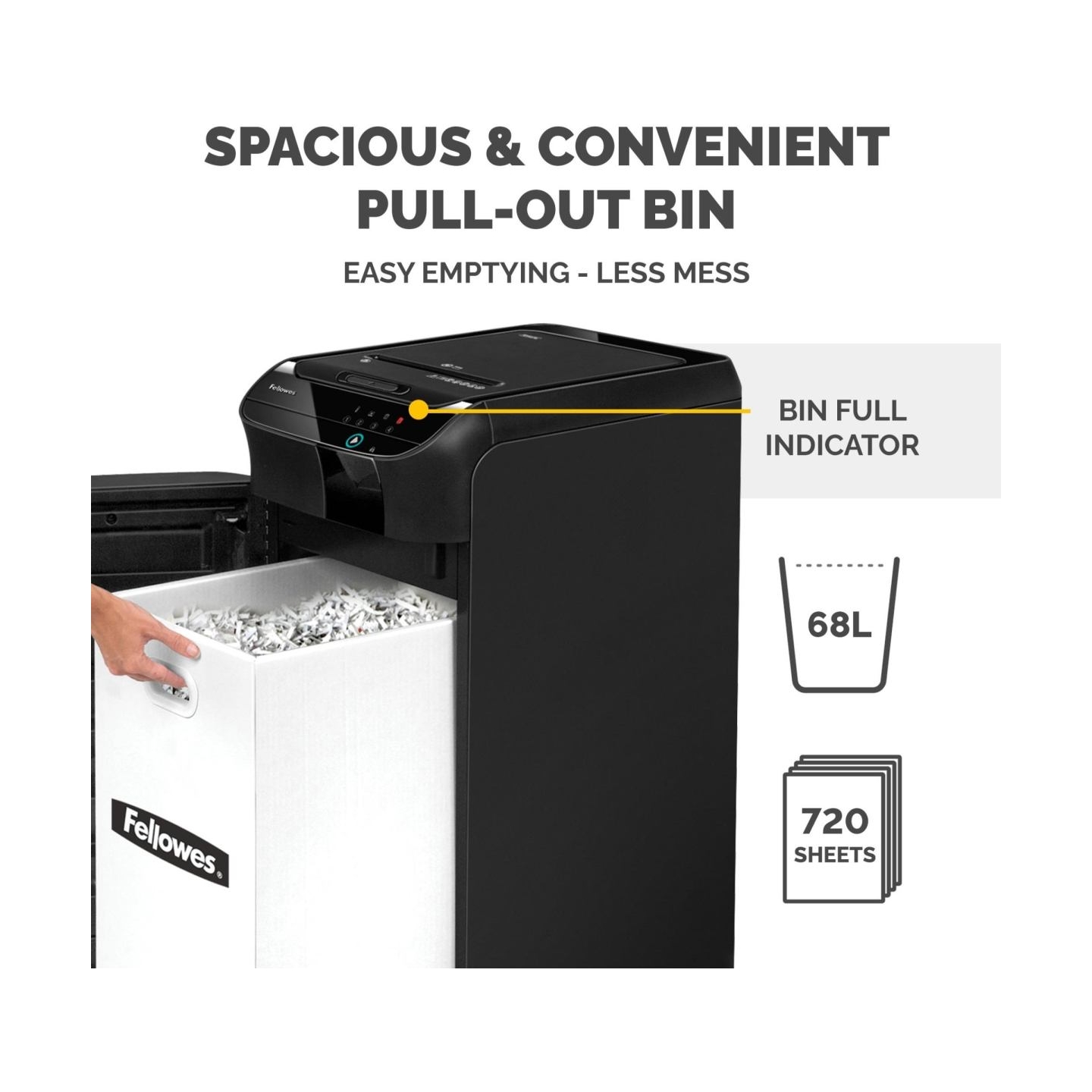 Fellowes SHREDDER AUTOMAX 350C/4964101 FELLOWES