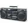 Muse | Ghetto Blasters | M-380 GB | AUX in | Bluetooth | Cassette deck | CD player | Black
