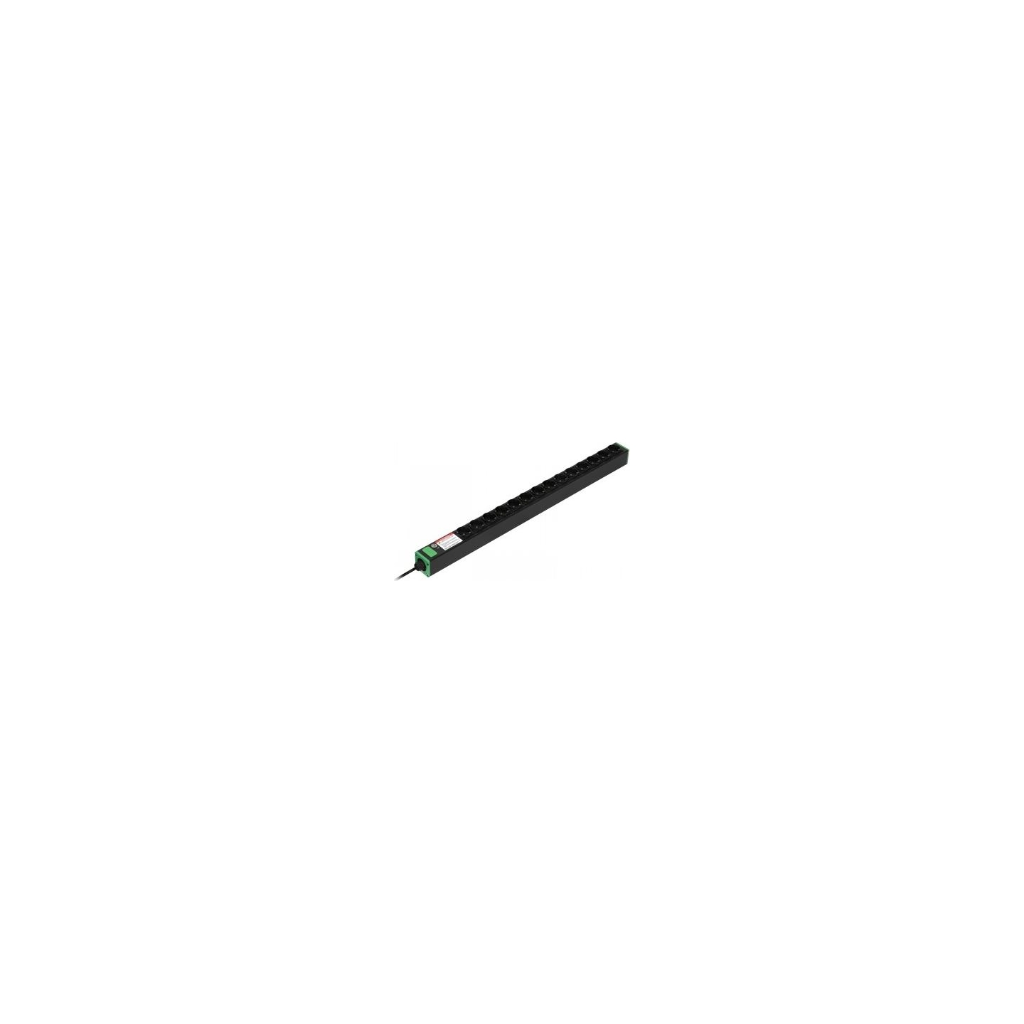 APC EASY RACK PDU, BASIC, VERTICAL, 1 PHASE, 3.7KW, 230V, 16A, 14 X SCHUKO OUTLETS, SCHUKO 16A