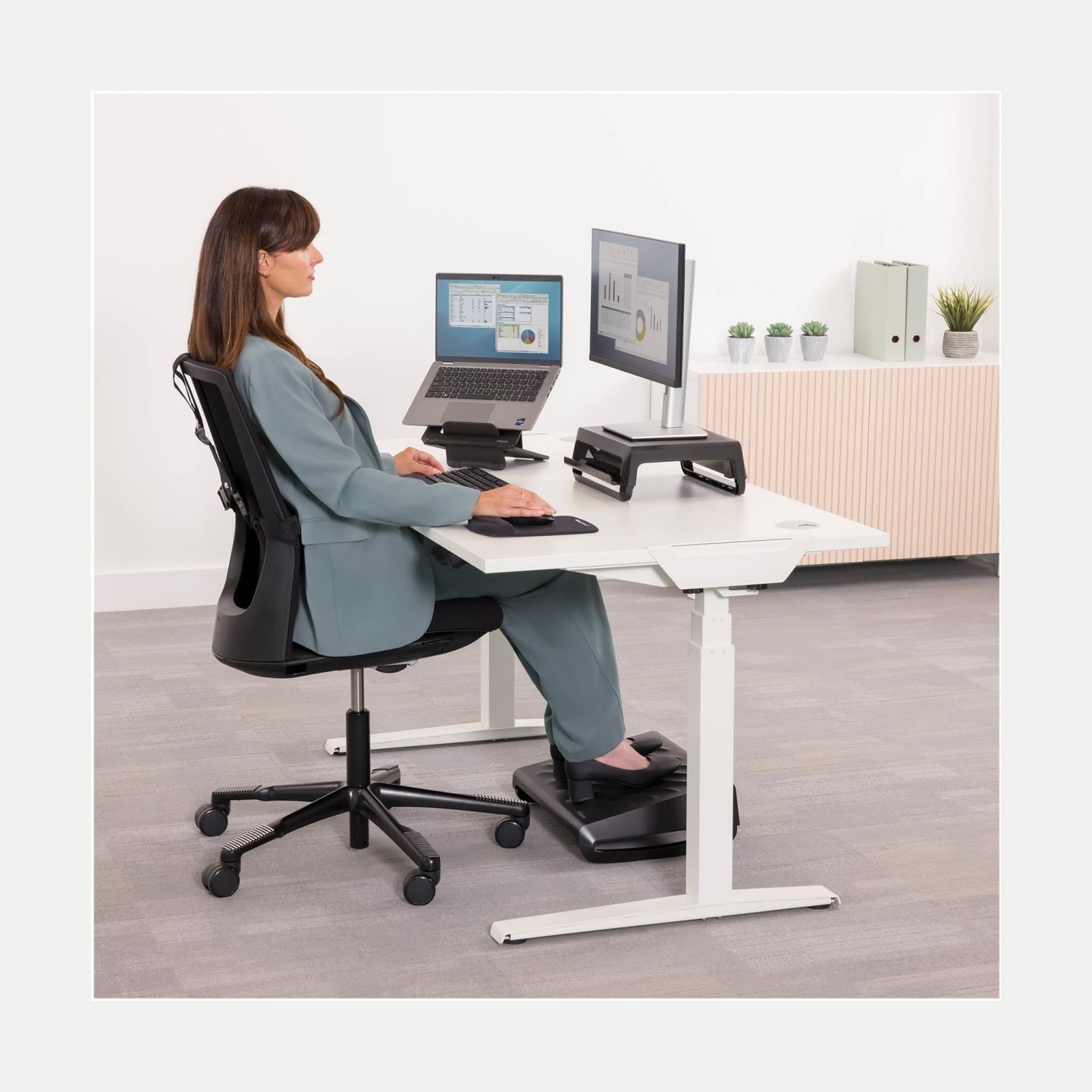 Fellowes | Laptop Stand Breyta | Black