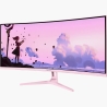 Arozzi | Nova | 34 " | VA | UWQHD | 21:9 | 165 Hz | 1 ms | 3440 x 1440 pixels | 350 cd/m² | HDMI ports quantity 2 | Pink