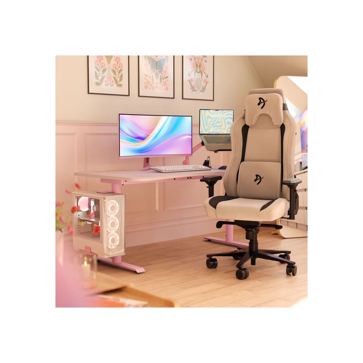 Arozzi | Nova | 34 " | VA | UWQHD | 21:9 | 165 Hz | 1 ms | 3440 x 1440 pixels | 350 cd/m² | HDMI ports quantity 2 | Pink