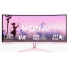 Arozzi | Nova | 34 " | VA | UWQHD | 21:9 | 165 Hz | 1 ms | 3440 x 1440 pixels | 350 cd/m² | HDMI ports quantity 2 | Pink