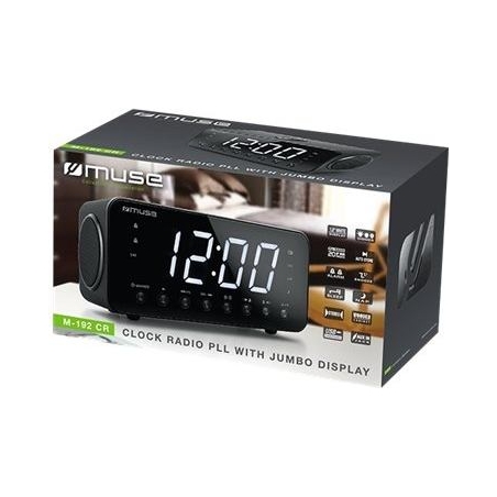 Muse | Clock radio | M-192CR | Black