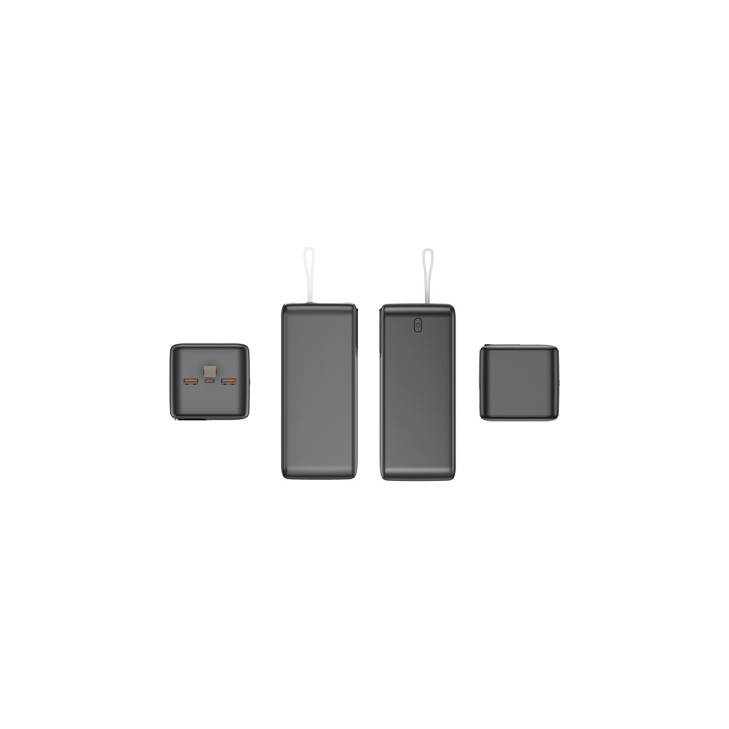 Tracer 47825 Prime-V5 50000mAh QC22.5W+PD20W Power Bank, Black