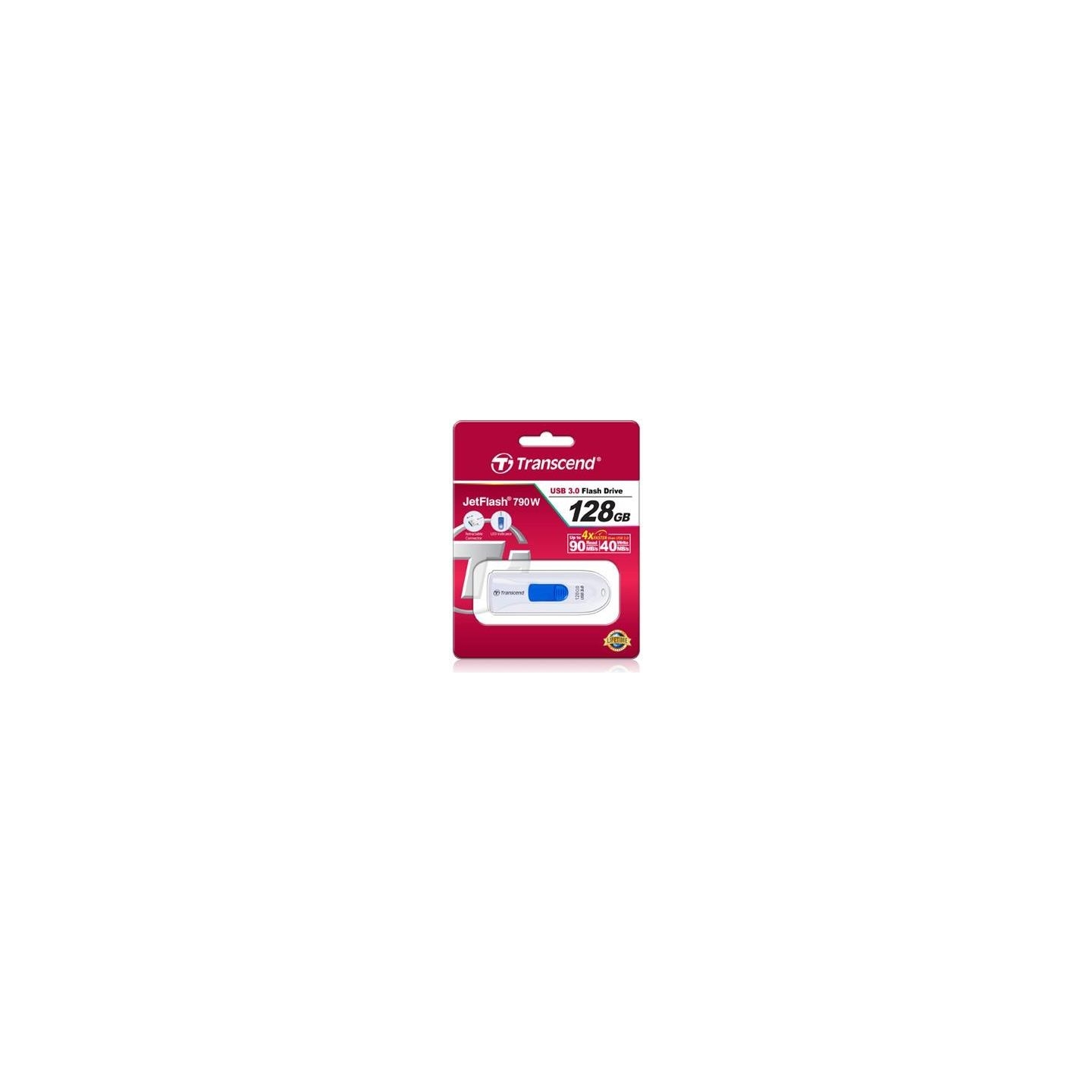 Transcend MEMORY DRIVE FLASH USB3 128GB/790 TS128GJF790W TRANSCEND