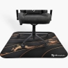 Arozzi Zona Square Floor Pad | Black/Gold