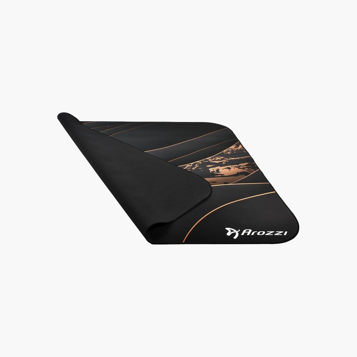 Arozzi Zona Square Floor Pad | Black/Gold