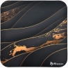 Arozzi Zona Square Floor Pad | Black/Gold