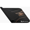 Arozzi Zona Square Floor Pad | Black/Gold