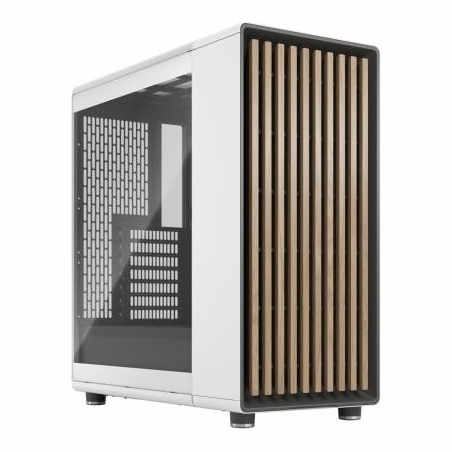 Fractal Design Case North Chalk White TG Clear Tint