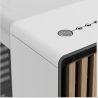 Fractal Design Case North Chalk White TG Clear Tint