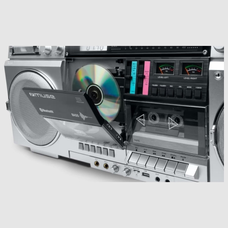 Muse | Ghetto Blasters | M-380 GBS | AUX in | Bluetooth | Cassette deck | CD player
