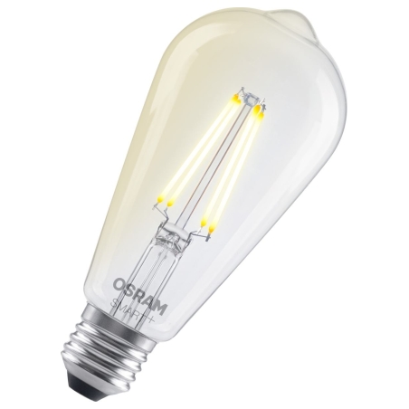 Osram SMART+ MATTER Dimmable Classic Edison 60 827 E27 | E27 | 6 W | Warm White | Wi-Fi