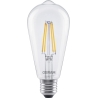 Osram SMART+ MATTER Dimmable Classic Edison 60 827 E27 | E27 | 6 W | Warm White | Wi-Fi