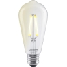 Osram SMART+ MATTER Dimmable Classic Edison 60 827 E27 | E27 | 6 W | Warm White | Wi-Fi