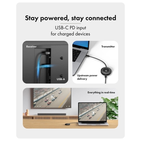 Raidsonic Wireless USB-C to HDMI Video Transmission System | IB-WL101